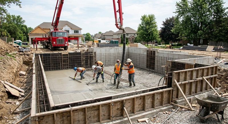 Basement Concrete Installation in Oldham County, KY