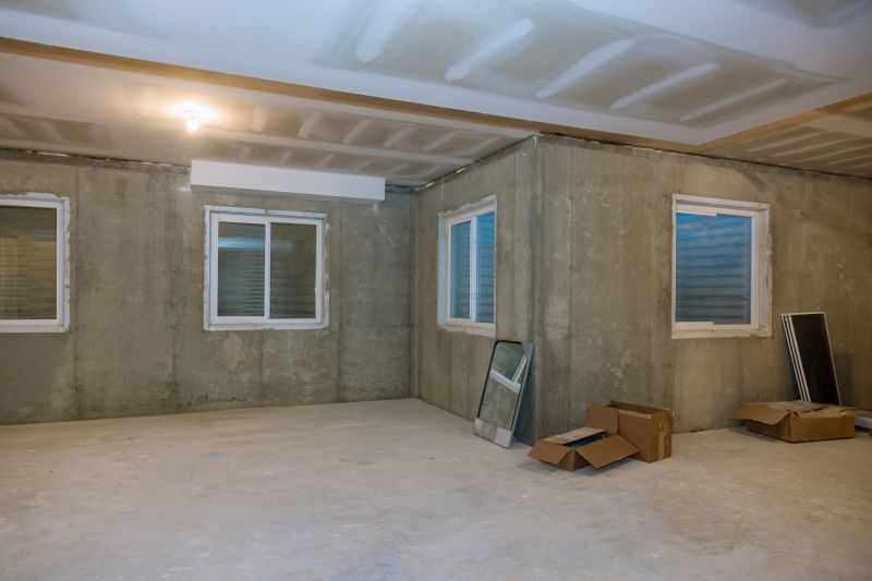 Basement Concrete Installation in Madison, IN