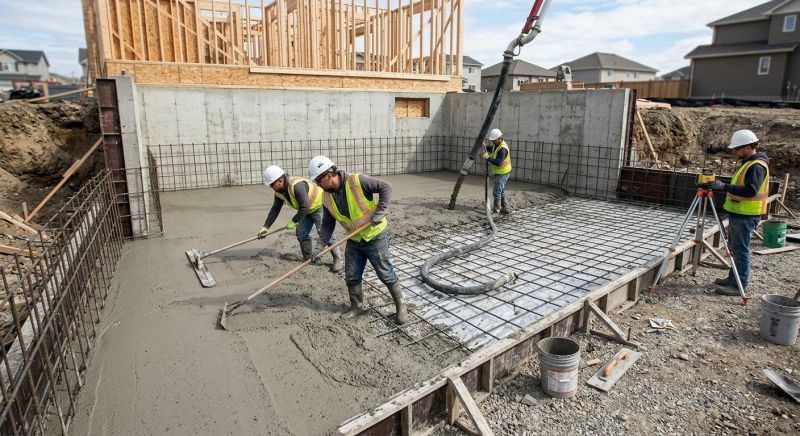 Basement Concrete Installation in Shelby County, KY