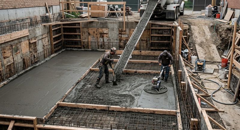 Basement Concrete Installation in Taylorsville, KY