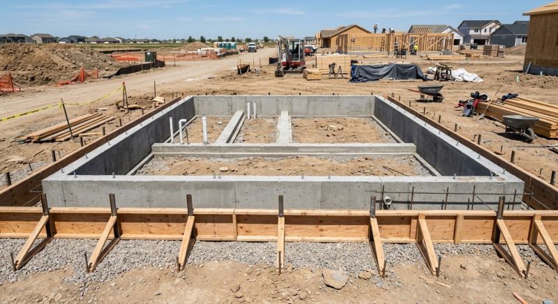 Cement Foundation Installation in Oldham County, KY