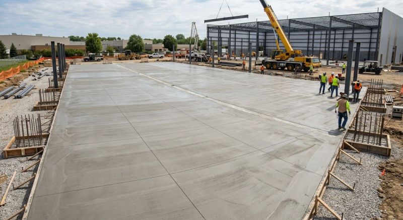 Commercial Slab Construction in Crestwood, KY