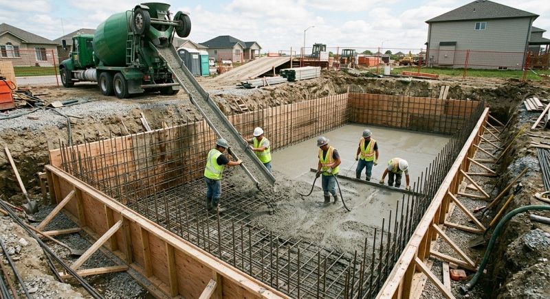 Concrete Basement Pouring in Oldham County, KY
