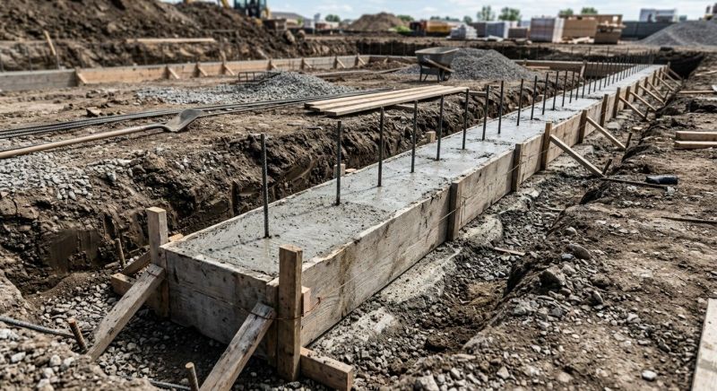 Concrete Foundation Installation in Charlestown, IN