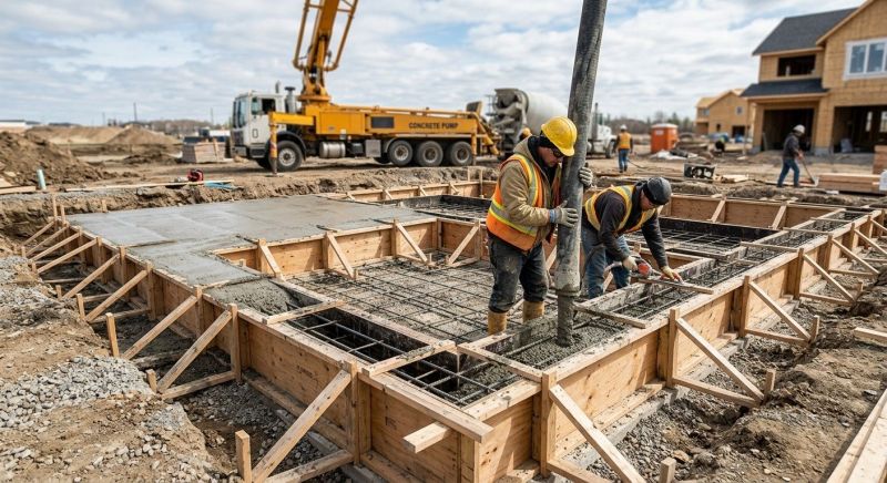 Concrete Foundation Installation in Prospect, KY