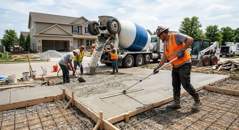 Concrete Service in Oldham County, KY