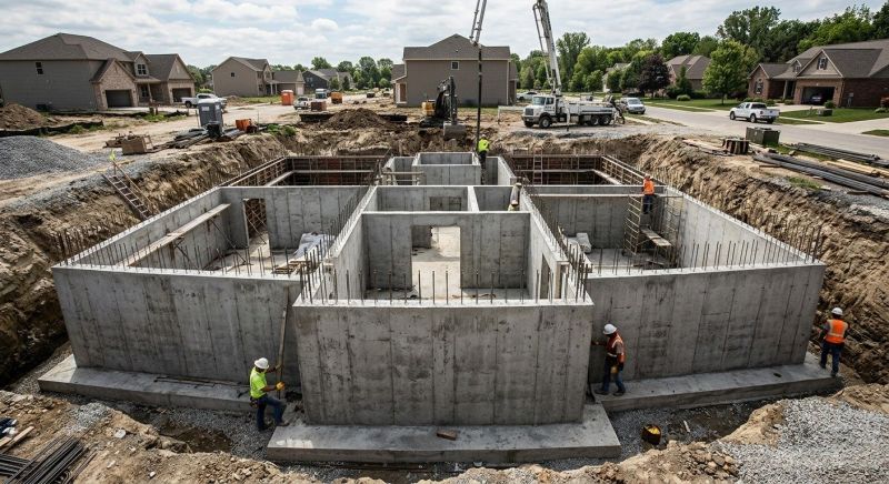 Foundation Construction in Shelby County, KY
