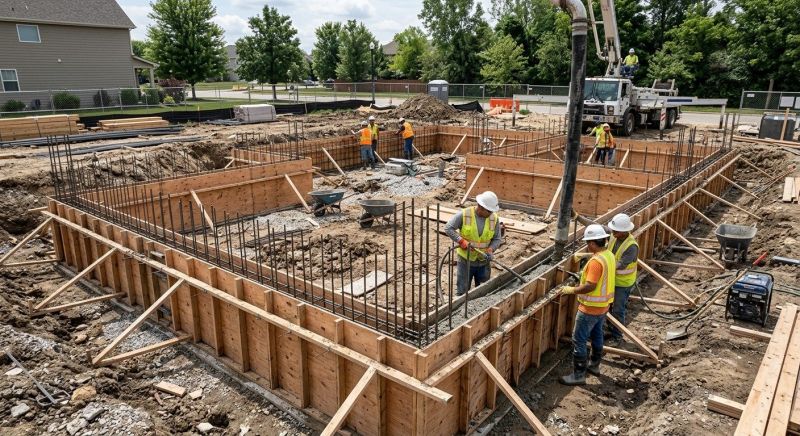 Foundation Construction in Shelby County, KY