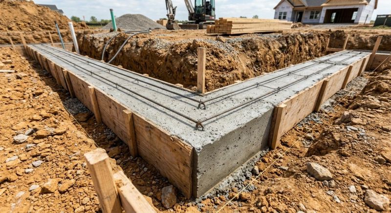 House Footing Construction in Oldham County, KY