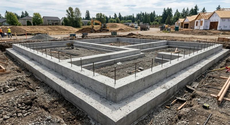 House Footing Construction in Oldham County, KY
